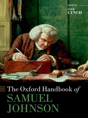 cover image of The Oxford Handbook of Samuel Johnson